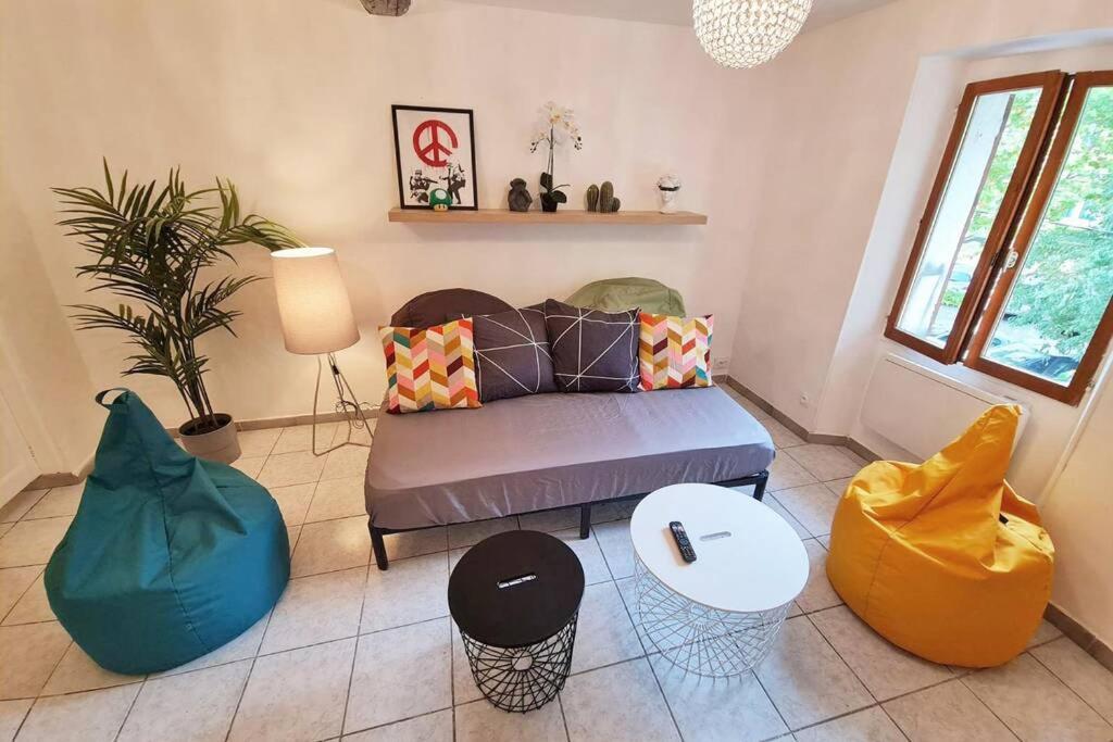 Gregbnb - T2 Design 42M2 - Toulon Est - Wifi Fibre - N5 Zewnętrze zdjęcie
